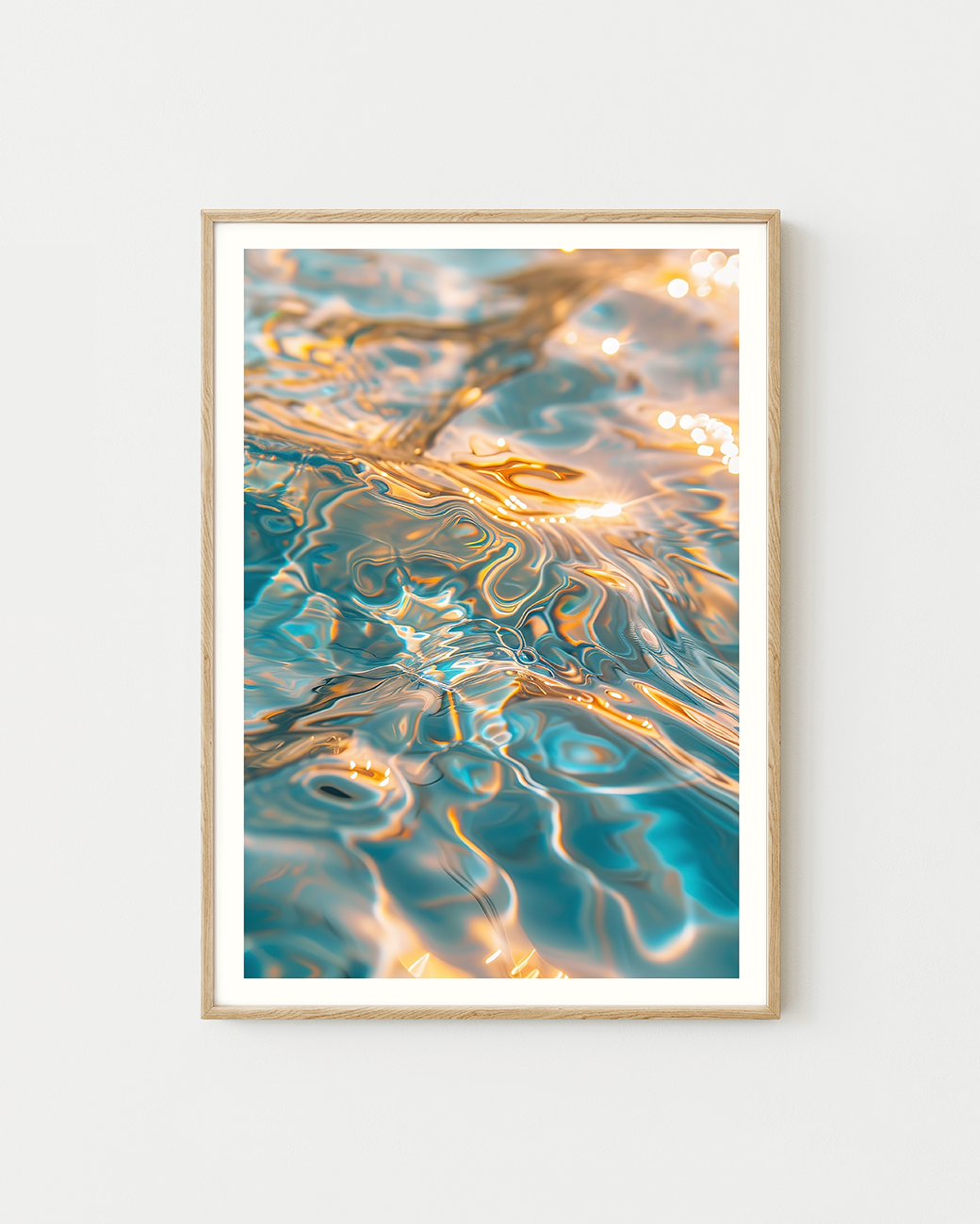 Golden Blue Water